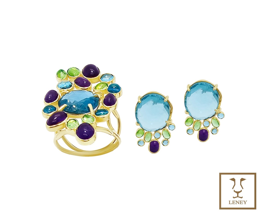 JUEGO 2 PIEZAS ANILLO