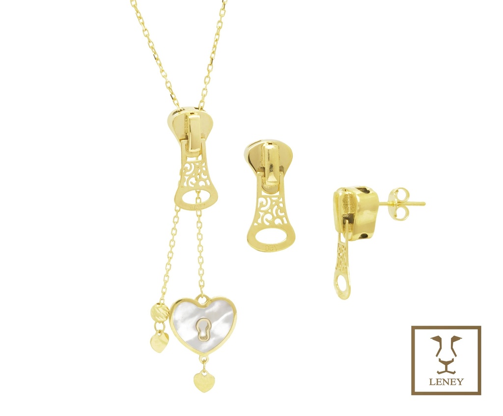 JUEGO 2 PIEZAS GARGANTILLA