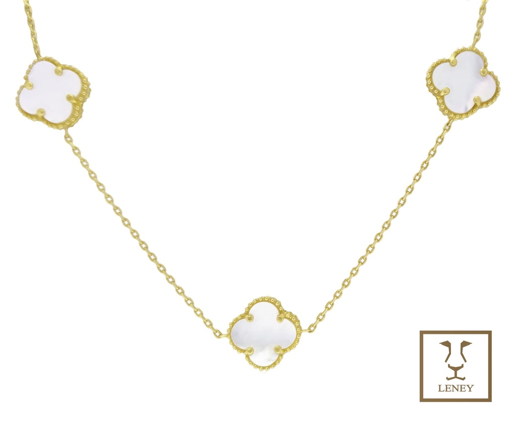 GARGANTILLA O COLLAR 5 TREBOLES