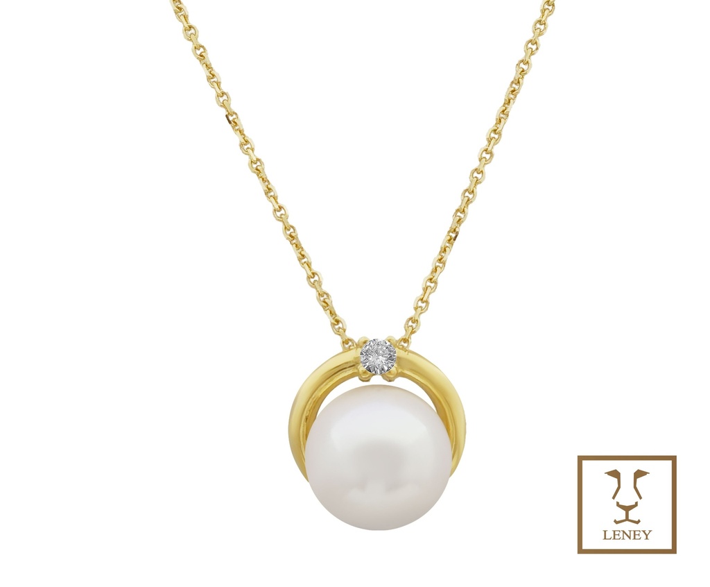 GARGANTILLA PERLA DE 8MM CON