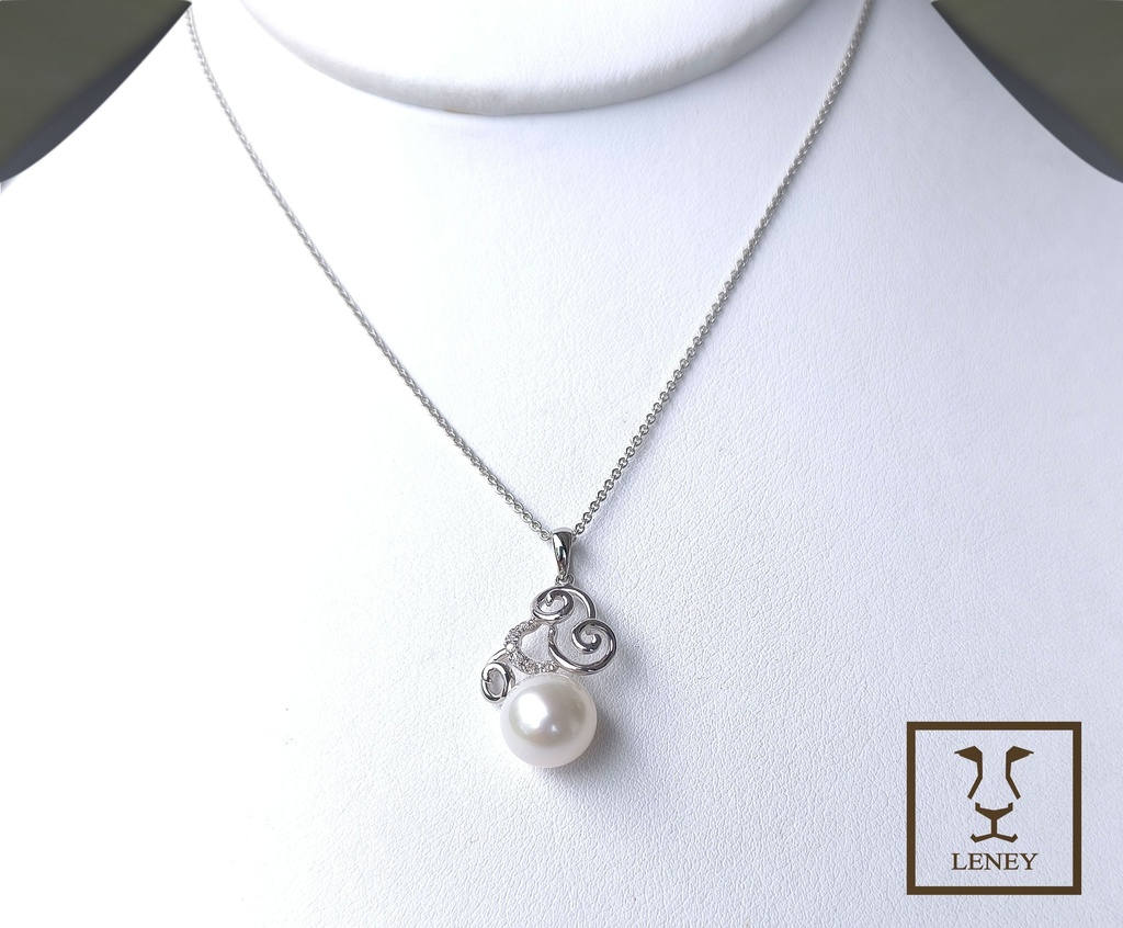 GARGANTILLA PERLA CON RIZOS