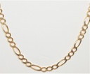 CADENA CARTIER MIXTA 3X1 2.6MM
