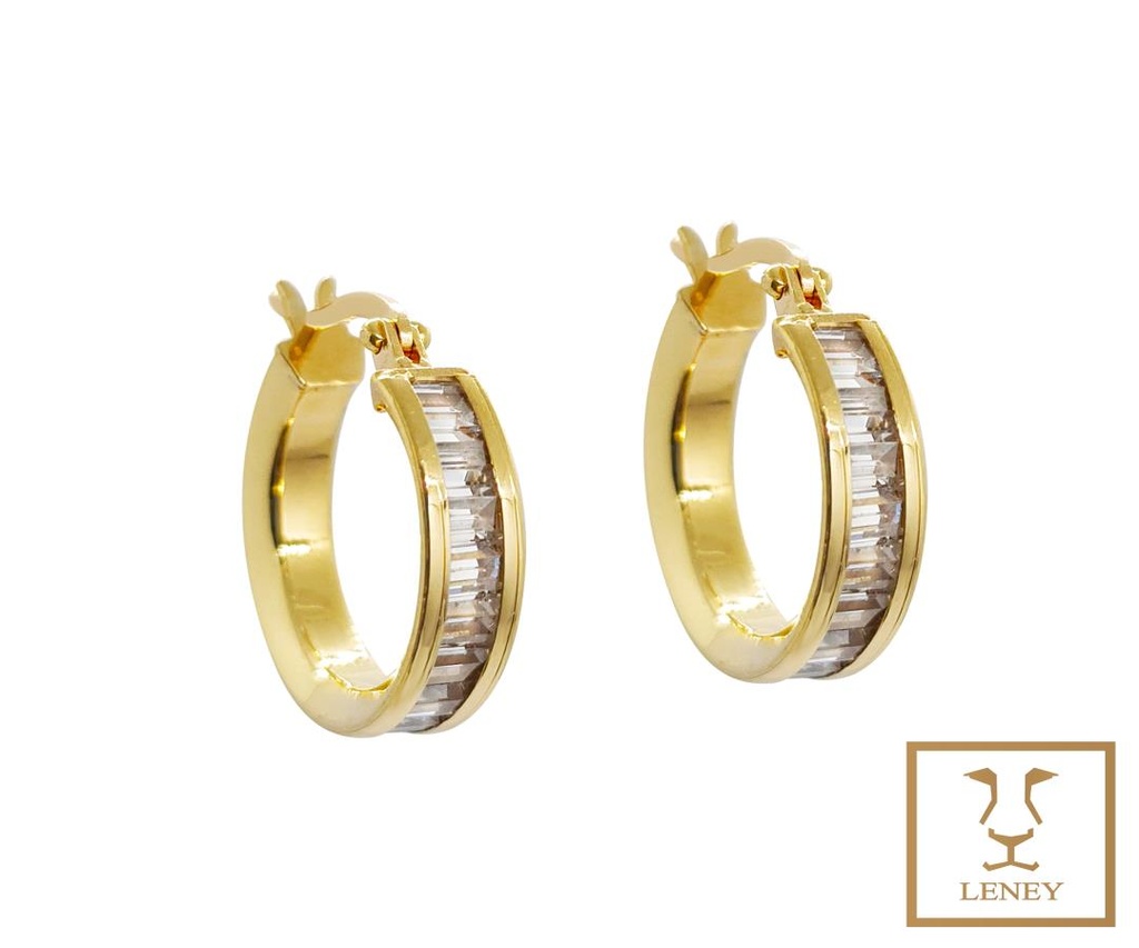 ARGOLLA CIRCONES BAGGUET 15MM