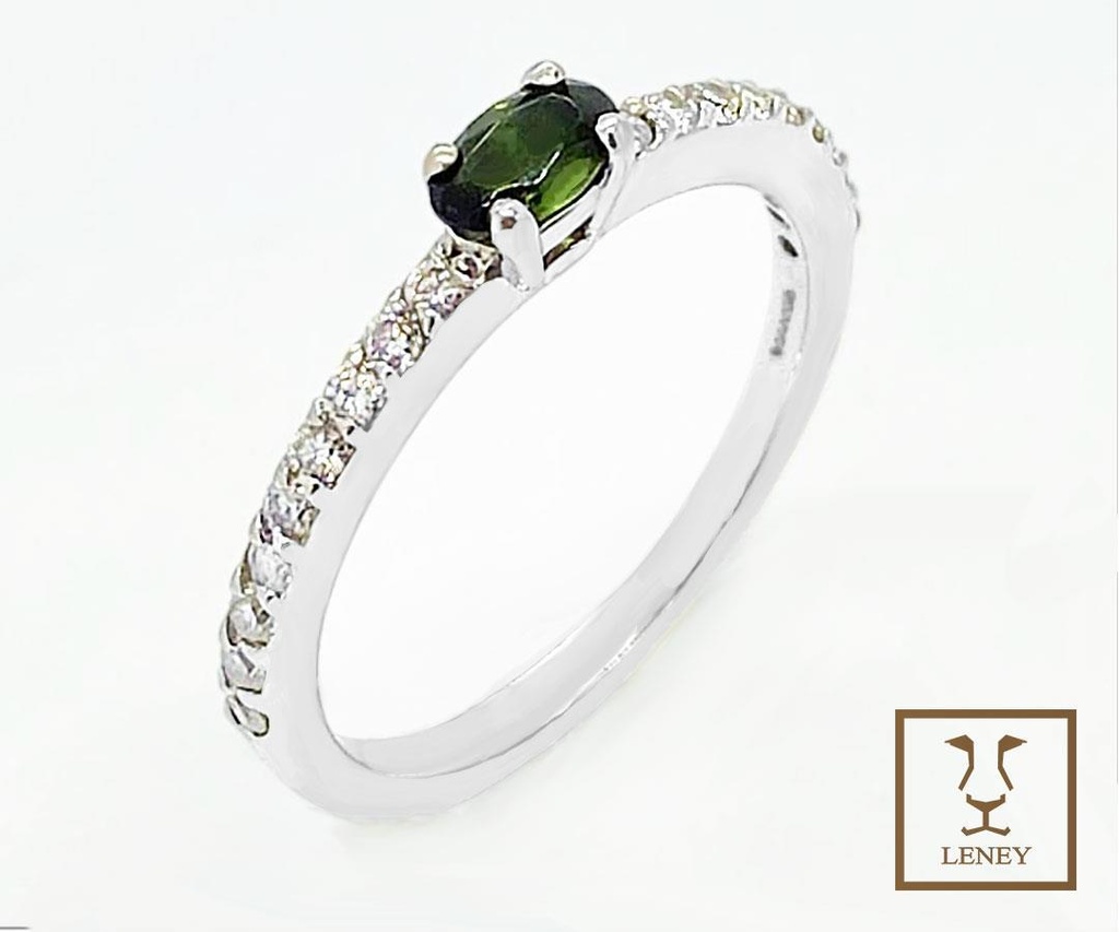ANILLO CINTILLO BRILLANTES 0.20CT