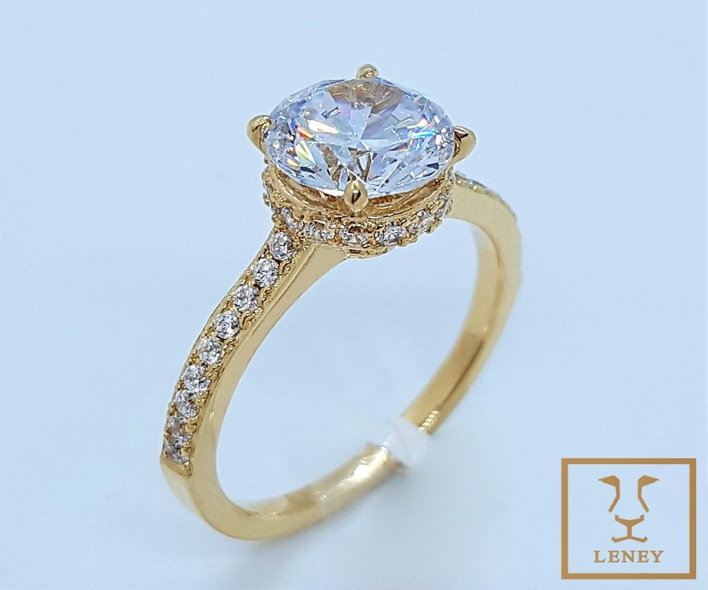 ANILLO HALO ILUSION CIRCON