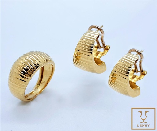 [1194W33] JUEGO 2 PIEZAS ANILLO