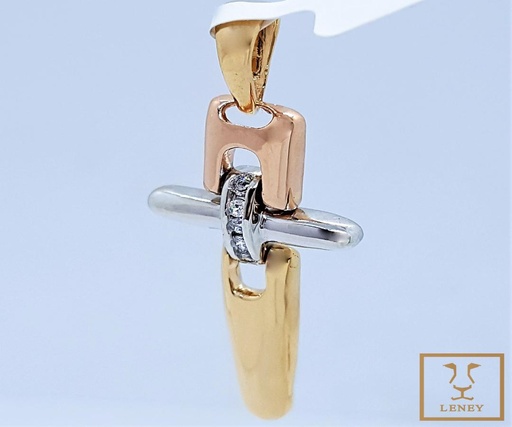 [1193W31] CRUZ ARTICULADA ENJOYADA CIRCONES