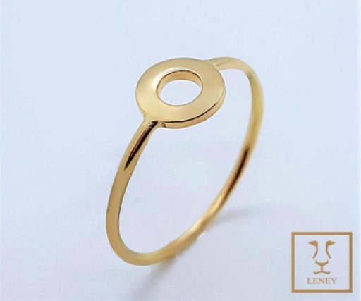 [1234W2] ANILLO CIRCULO CALADO 7.15MM