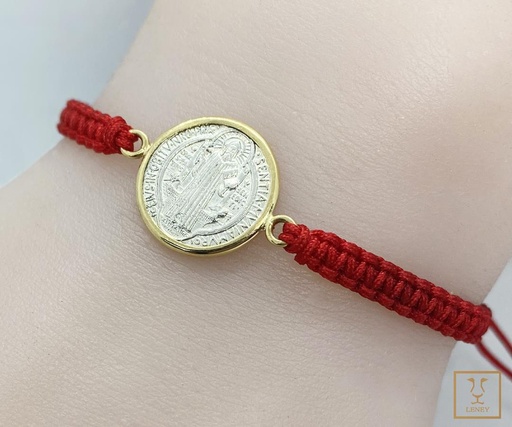 [1537W6] PULSERA TEJIDA DE HILO