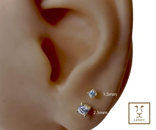 [1397W43] ARETE TOPO CIRCON 2.5MM