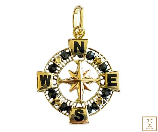 [1400W18] DIJE TIMON BRUJULA Y ROSA