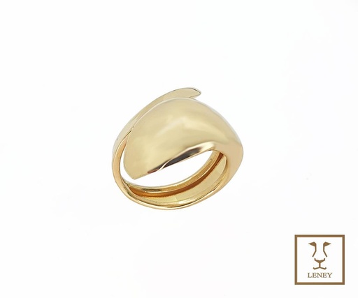 [1434W10] ANILLO SERPIENTE BOMBACHO LISO