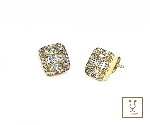 [1445W25] ARETE HALO CIRCONES 4X2MM