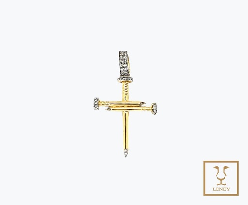 [1476W39] CRUZ CARTIER JUSTE UN CLOU
