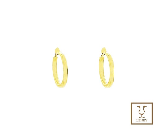 [1478W11] ARETE HUGGIE TUBO REDONDO