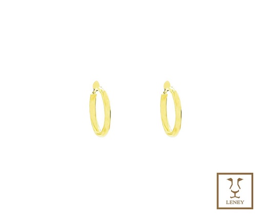 [1478W13] ARETE HUGGIE TUBO REDONDO