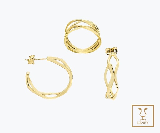 [1476W94] JUEGO 2 PIEZAS ANILLO