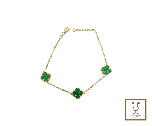 [1507W12] PULSERA 3 TREBOLES VAN CLEEF