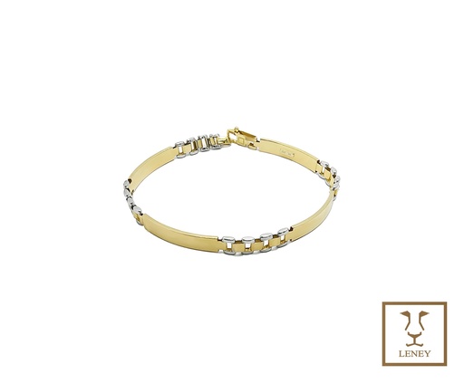 [1512W9] PULSERA PLACAS DE 17MM