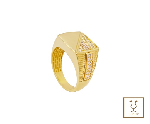 [1525W3] ANILLO HOMBRE CUADRADO 15X15MM