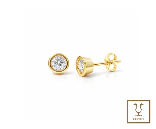 [1591W8] ARETE TOPO CIRCON 5MM BICELADO