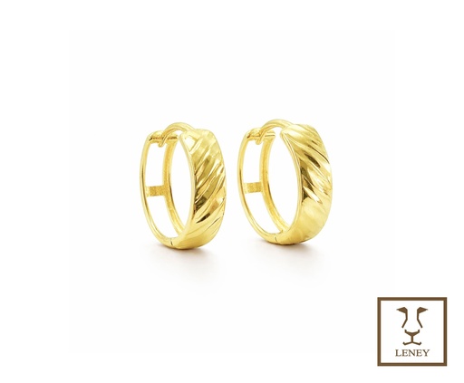 [1595W6] ARETE HUGGIE LINEAS DIAGONALES