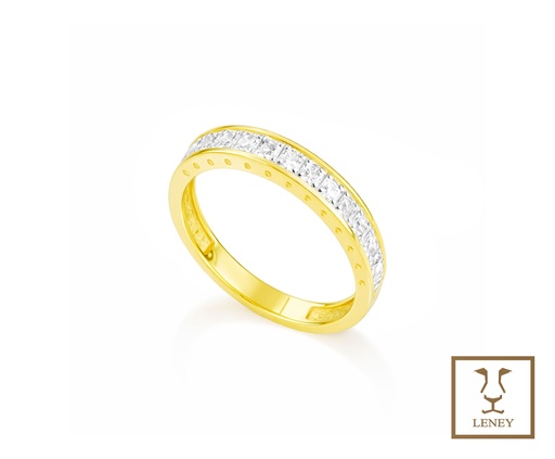 [1597W48] ANILLO CINTILLO 11 CIRCONES