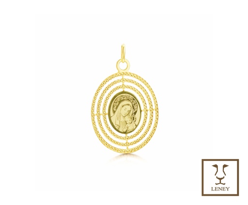 [1603W2] MEDALLA VIRGEN CON EL NINO