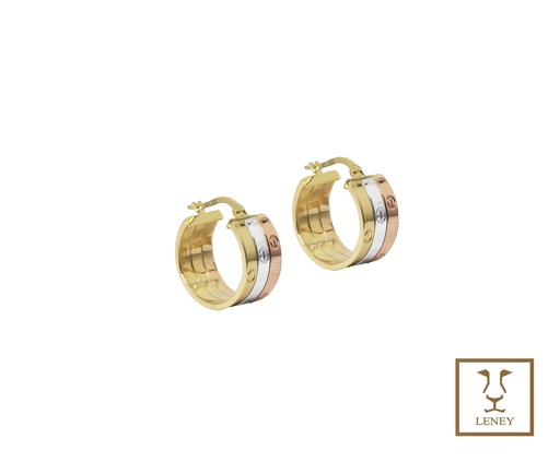 [1559W7] ARGOLLA CARTIER TORNILLOS GRABADOS