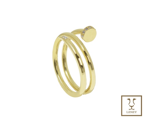 [1559W14] ANILLO CARTIER CLAVO JUSTE