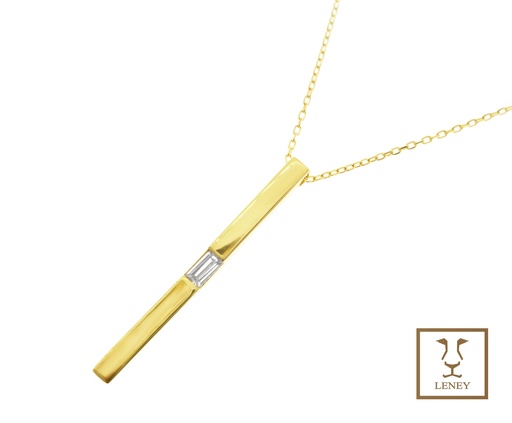 [1562W10] GARGANTILLA PLACA RECTANGULAR 32X3MM