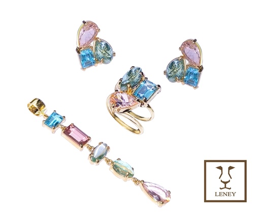 [1570W2] JUEGO 3 PIEZAS ANILLO