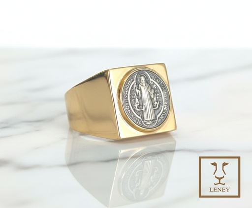 [1589W2] ANILLO MENIQUERO CUADRADO 11X11MM