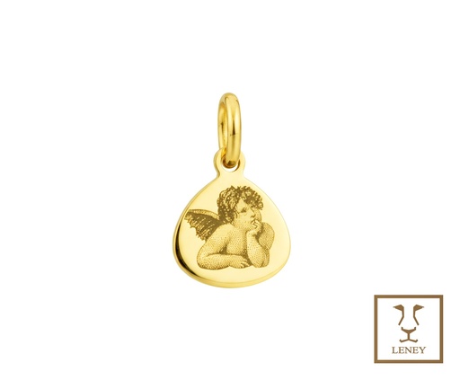 [1590W58] MEDALLA ANGEL PENSADOR FOTOGRABADO