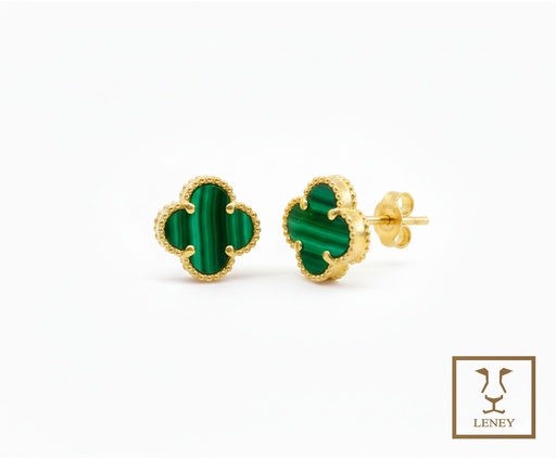 [1590W73] ARETE FLOR TREBOL VAN CLEEF