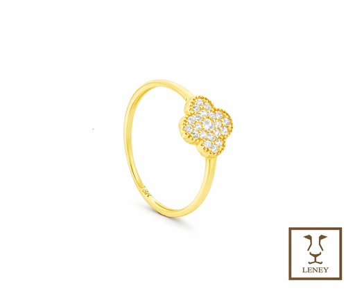 [1592W17] ANILLO VAN CLEEF FLOR