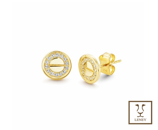 [1603W28] ARETE TORNILLO CARTIER CIRCONES