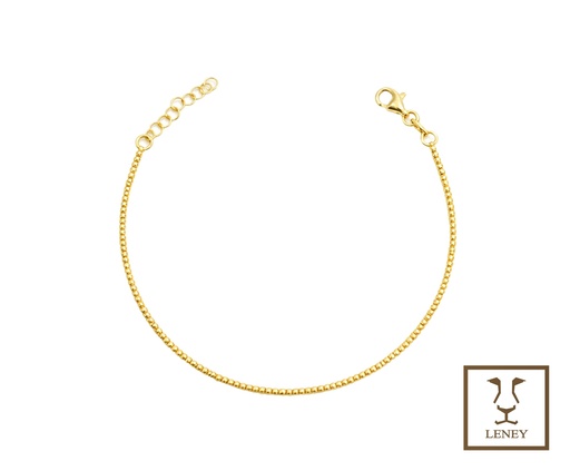 [1593W3] PULSERA BOLITAS SEGUIDAS DIAMANTADAS