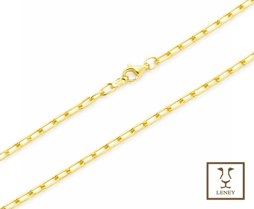 [1593W9] CADENA ESLABON CLIP MIXTO