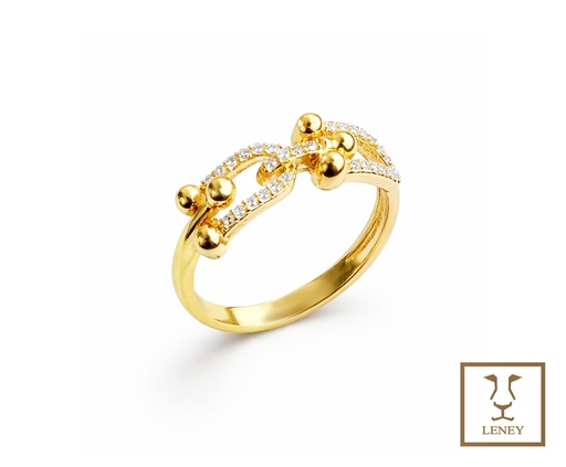 [1597W25] ANILLO TIFFANY ESLABONES U DE