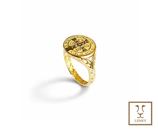 [1597W31] ANILLO MEDALLA DE ORACION