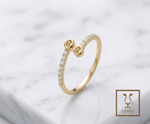 [1597W33] ANILLO CARTIER TU Y YO