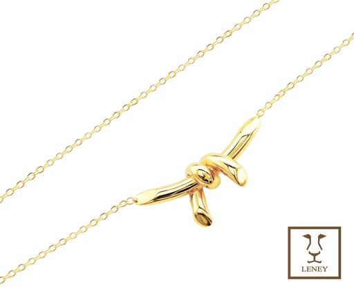 [1603W51] GARGANTILLA TIFFANY KNOT NUDO