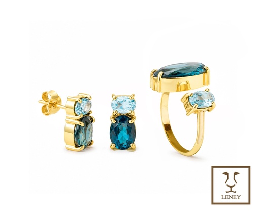 [1607W1] JUEGO 2 PIEZAS ANILLO