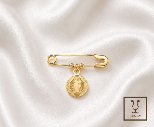 [1618W6] IMPERDIBLE PARA BEBE CON MEDALLA