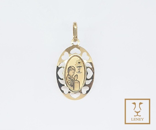 [730W15] MEDALLA FOTOGRABADA PRIMERA COMUNION