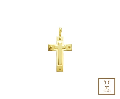 [1443W8] CRUZ TORNILLO ALTO RELIEVE