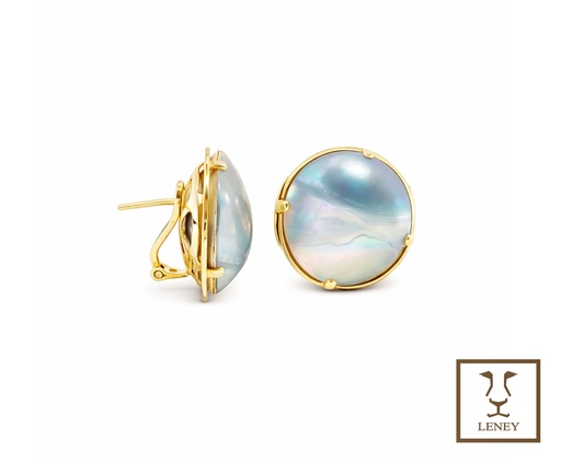 [1276W20] ARETE NACAR AZUL CIRCULAR