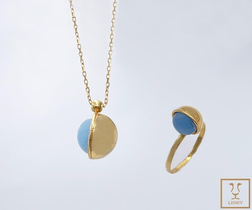 [1064W45] JUEGO 2 PIEZAS ANILLO