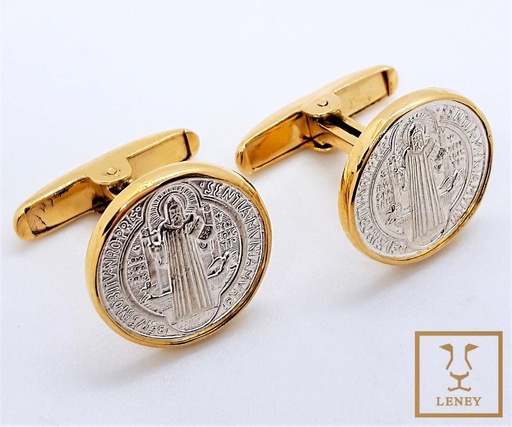 [1199W9] BROCHE MANCUERNA SAN BENITO